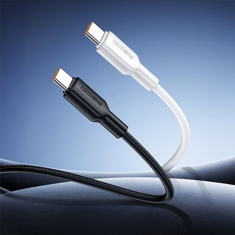 Recci RS56CC Type-C to Type-C PD Hızlı Şarj Özellikli Data ve Şarj Kablosu 100W 1.2M