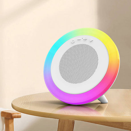 Recci RSK-W42 Moonlight Serisi RGB Işıklı Kablosuz Bluetooth v5.3 Hoparlör