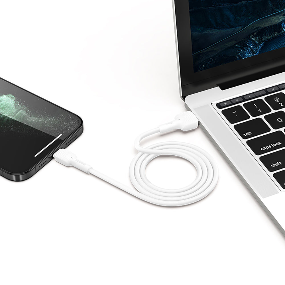 Recci RTC-N26C USB-A to Type-C Hızlı Şarj Özellikli Data ve Şarj Kablosu 1M