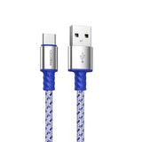 Recci RTC-N32C Instant Serisi USB-A to Type-C 3A Hızlı Şarj Özellikli Şarj ve Data Kablosu 1M