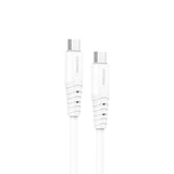Recci RTC-P09CC Silicone Serisi 65W Hızlı Şarj Özellikli Type-C To Type-C PD Kablo 1.5M