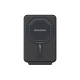 Skinarma Axis Serisi Foldable Stand Özellikli Deri Tasarımlı Kartlık