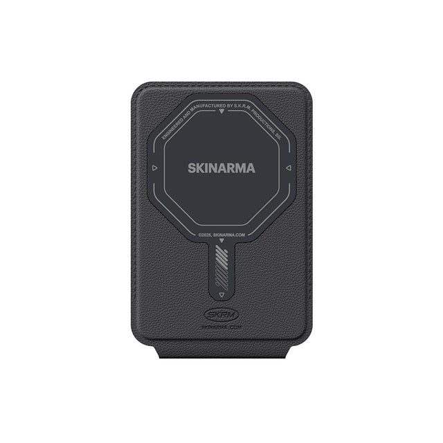 Skinarma Axis Serisi Foldable Stand Özellikli Deri Tasarımlı Kartlık