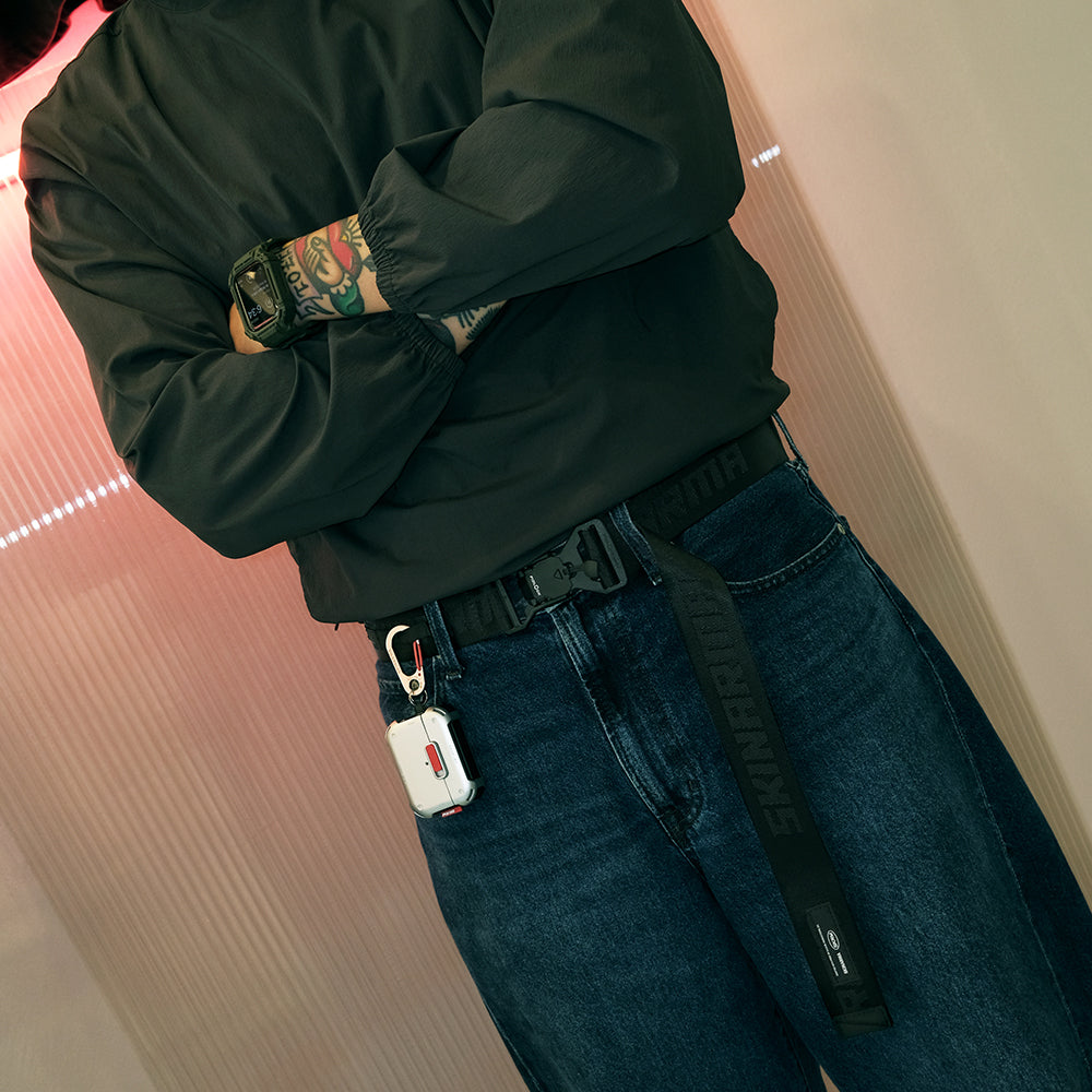 Skinarma Ranger Serisi Manyetik Tokalı Hafif Naylon Spor Kemer 3.5cm