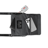 Skinarma Satchel Juno Desenli Naylon Scout Bilek Askı Kayışlı Aksesuar Çantası