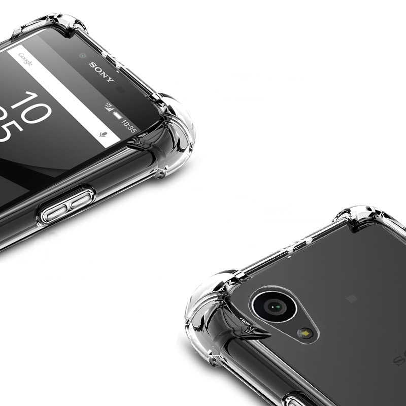 Sony Xperia XA1 Plus Kılıf Zore Nitro Anti Shock Silikon