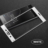 Sony Xperia XZ1 Zore Ekranı Tam Kaplayan Düz Cam Koruyucu