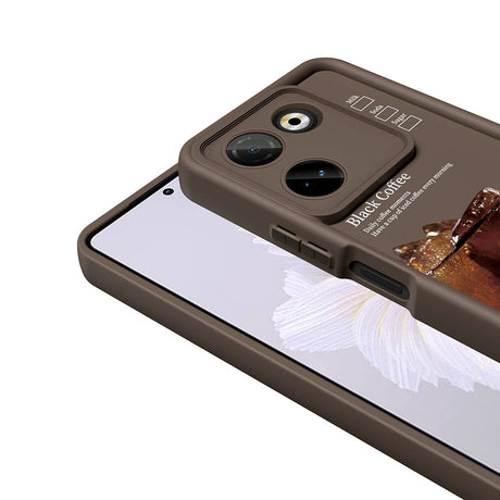 Tecno Camon 20 Pro 4G Kılıf Kamera Korumalı Baskılı Arka Yüzey Zore Klas Kapak