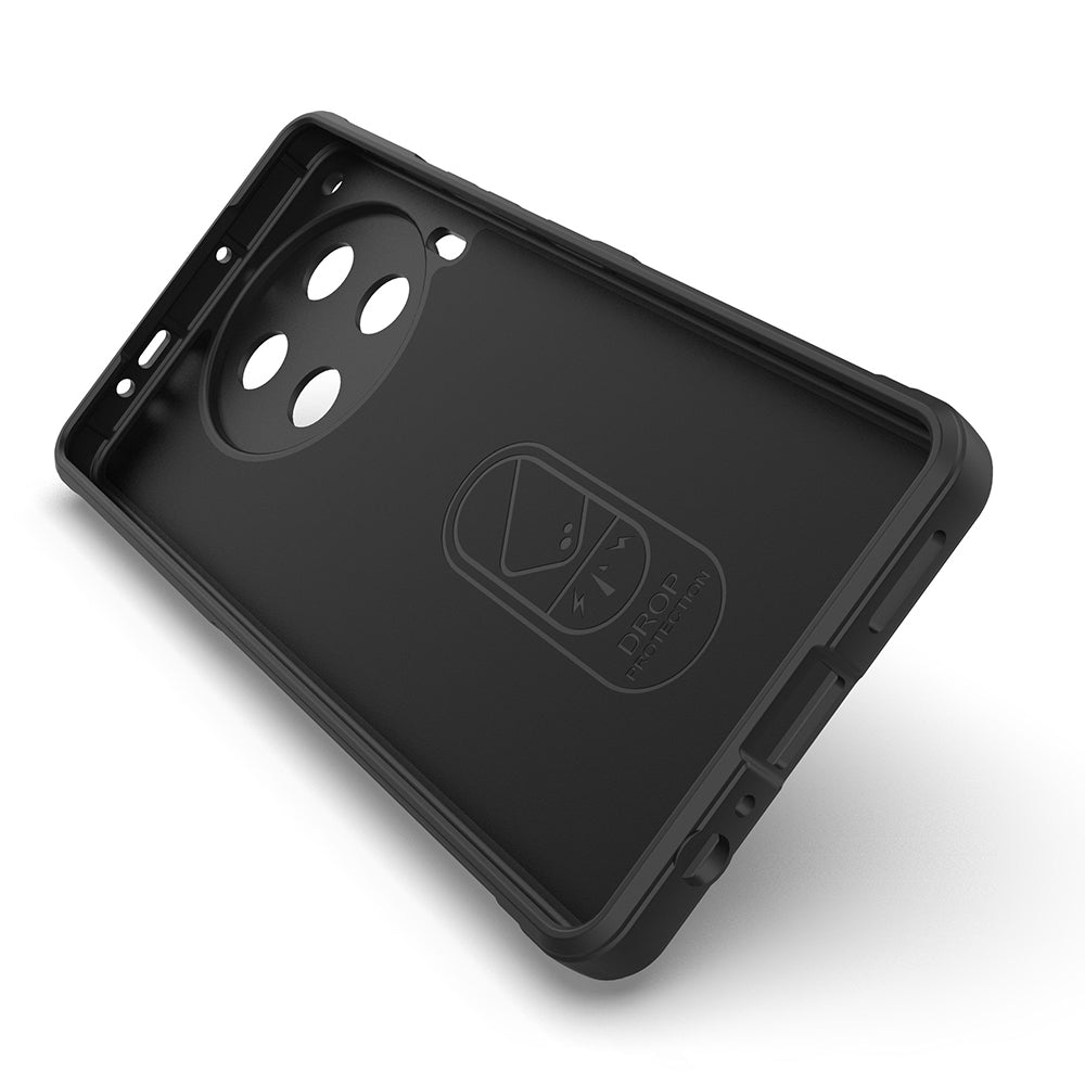 Tecno Camon 30 4G Kılıf Esnek TPU Oyuklu Arka Yüzey Tasarımlı Zore Etnik Silikon Kapak