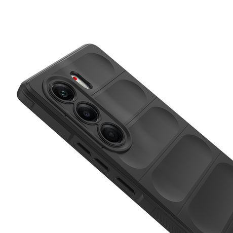 Tecno Camon 40 Pro Kılıf Esnek TPU Oyuklu Arka Yüzey Tasarımlı Zore Etnik Silikon Kapak