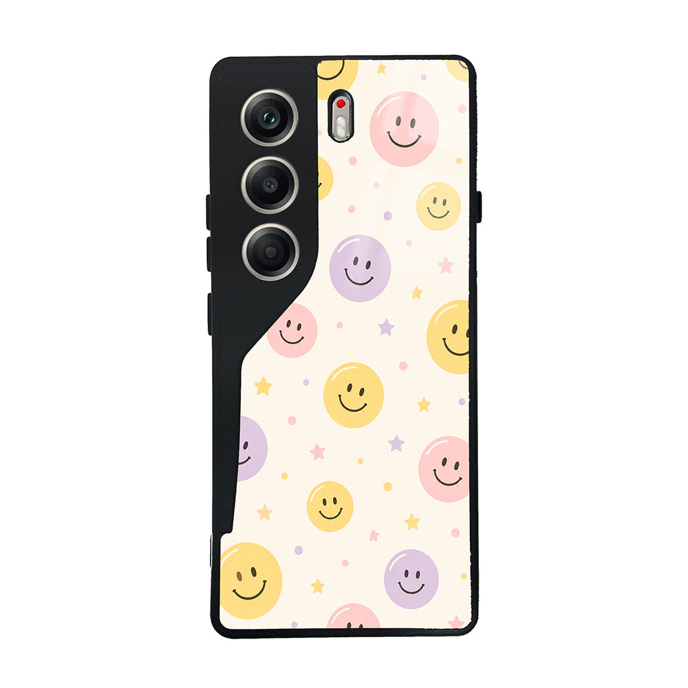 Tecno Camon 40 Pro Kılıf Kamera Korumalı Desenli Zore Lusi Kapak