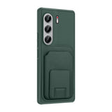 Tecno Camon 40 Pro Kılıf Kartlıklı TPU Zore Bikart Kapak