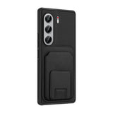 Tecno Camon 40 Pro Kılıf Kartlıklı TPU Zore Bikart Kapak