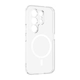 Tecno Camon 50 Kamera Korumalı M-Safe Şarj Özellikli Şeffaf Zore London Sert PC Kapak