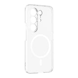 Tecno Camon 50 Ultra Kamera Korumalı M-Safe Şarj Özellikli Şeffaf Zore London Sert PC Kapak