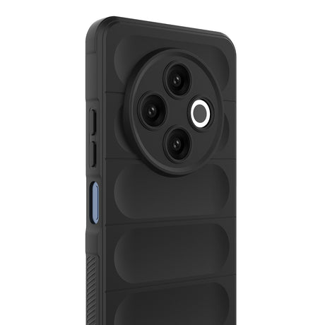 Tecno Spark 30 4G Kılıf Esnek TPU Oyuklu Arka Yüzey Tasarımlı Zore Etnik Silikon Kapak
