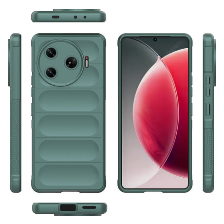 Tecno Spark 30 Pro Kılıf Esnek TPU Oyuklu Arka Yüzey Tasarımlı Zore Etnik Silikon Kapak