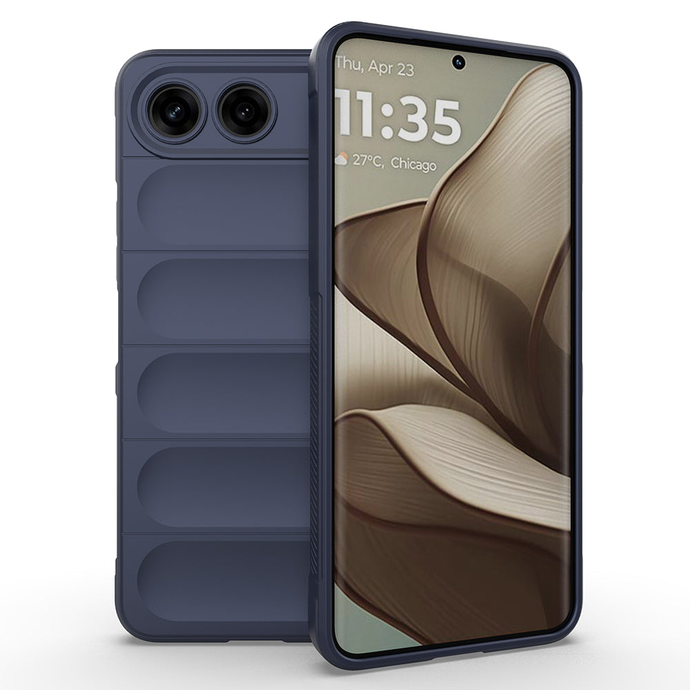 Tecno Spark 40 5G Kılıf Esnek TPU Oyuklu Arka Yüzey Tasarımlı Zore Etnik Silikon Kapak