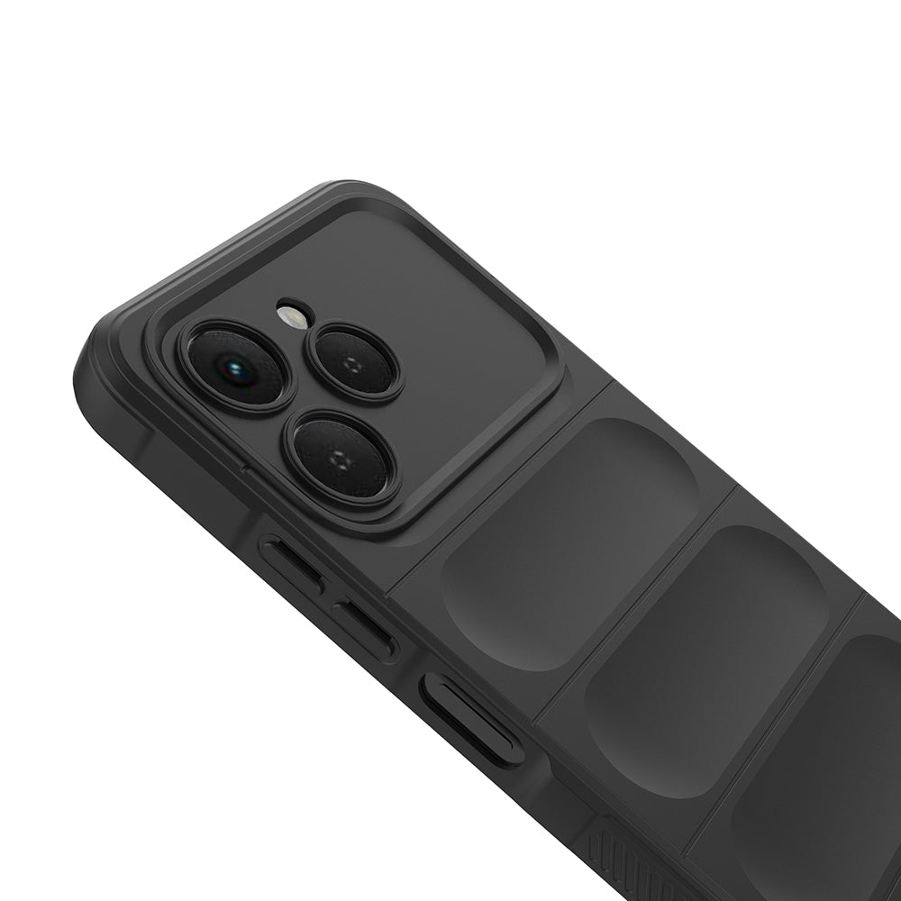 Tecno Spark 40 Kılıf Esnek TPU Oyuklu Arka Yüzey Tasarımlı Zore Etnik Silikon Kapak