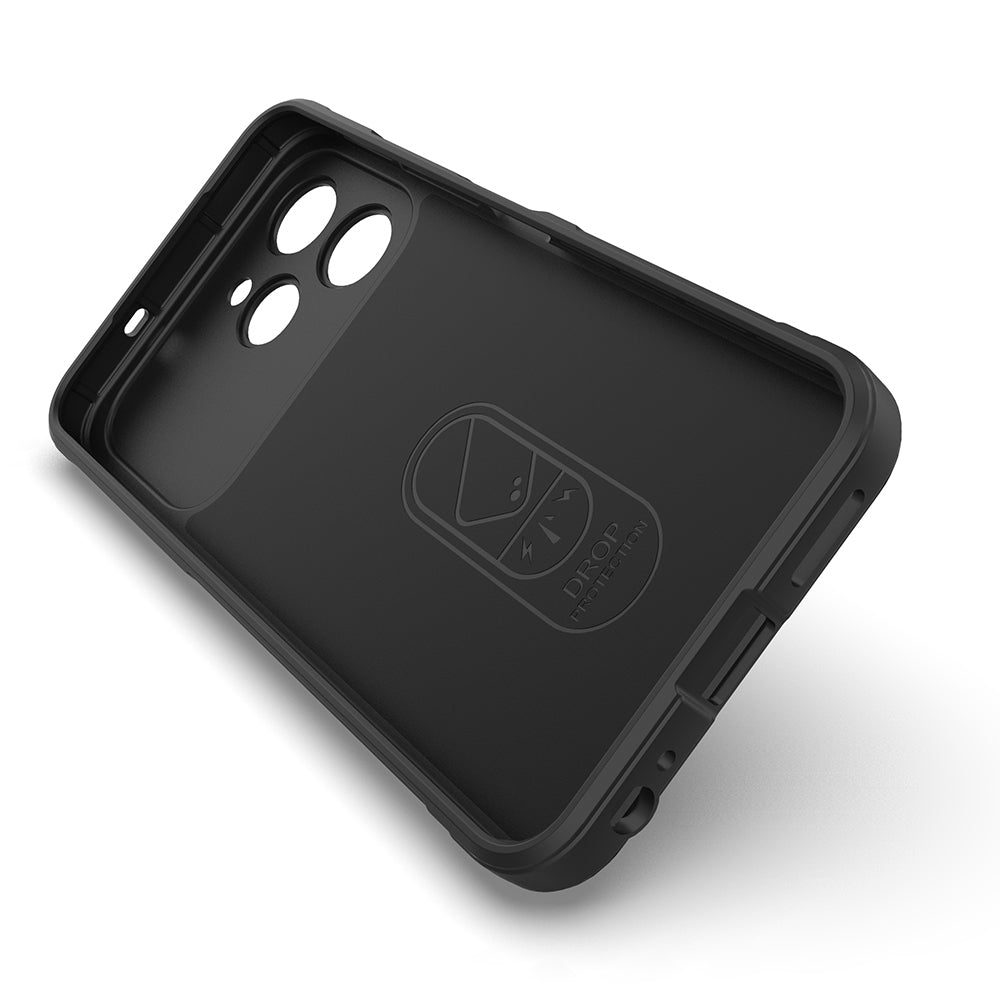 Tecno Spark 40 Kılıf Esnek TPU Oyuklu Arka Yüzey Tasarımlı Zore Etnik Silikon Kapak