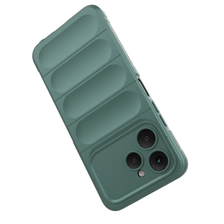 Tecno Spark 40 Kılıf Esnek TPU Oyuklu Arka Yüzey Tasarımlı Zore Etnik Silikon Kapak