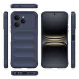 Tecno Spark 40 Kılıf Esnek TPU Oyuklu Arka Yüzey Tasarımlı Zore Etnik Silikon Kapak