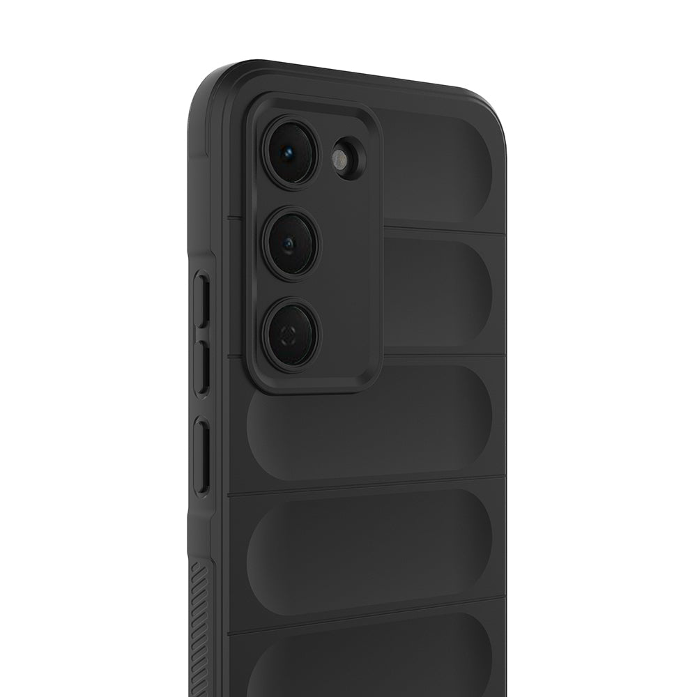 Tecno Spark 40 Pro Kılıf Esnek TPU Oyuklu Arka Yüzey Tasarımlı Zore Etnik Silikon Kapak