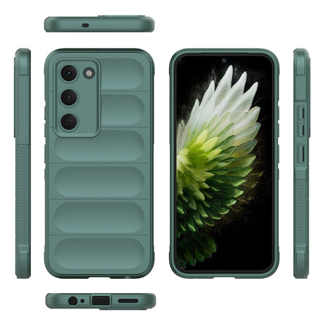 Tecno Spark 40 Pro Kılıf Esnek TPU Oyuklu Arka Yüzey Tasarımlı Zore Etnik Silikon Kapak