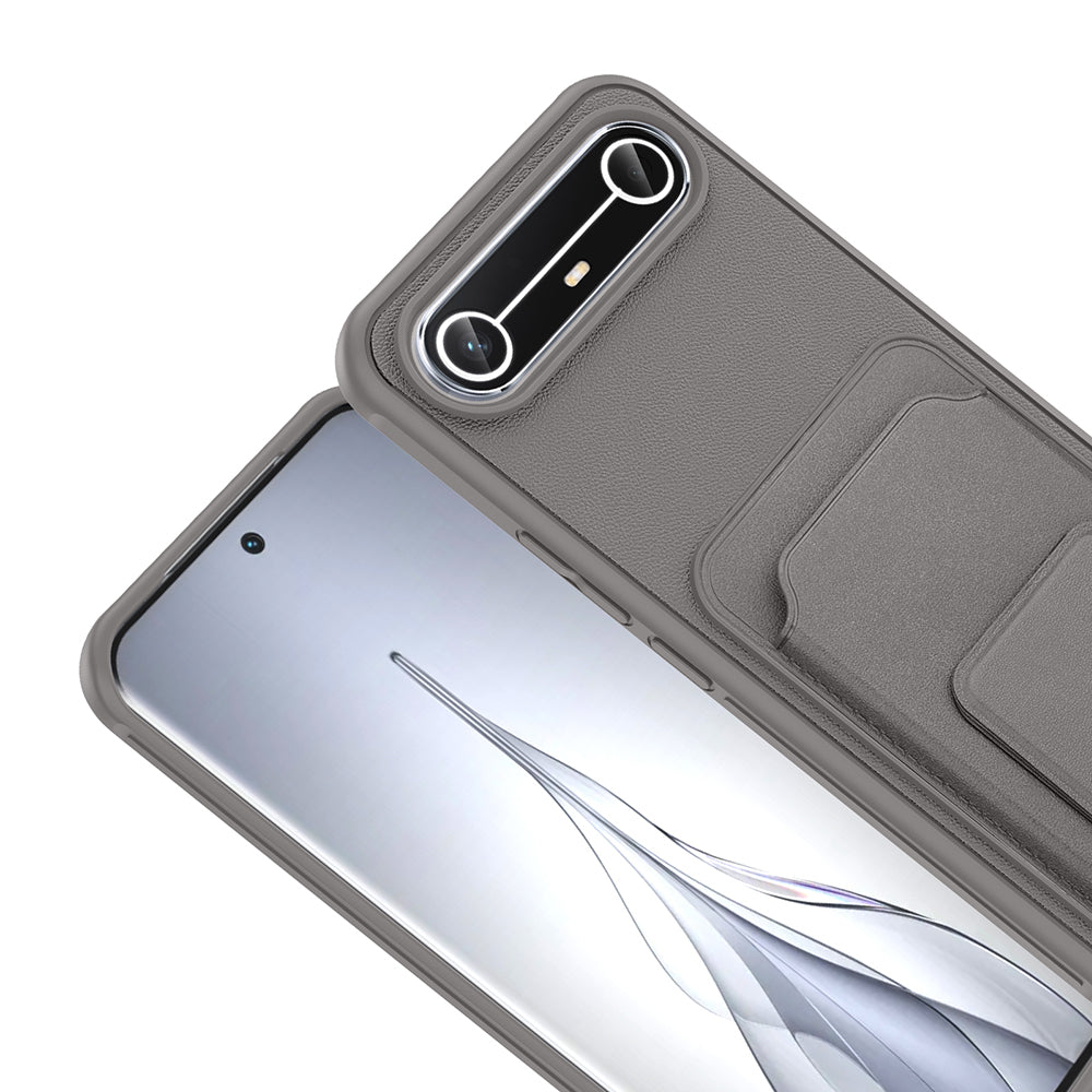 Tecno Spark Slim 5G Kılıf Kartlıklı TPU Zore Bikart Kapak