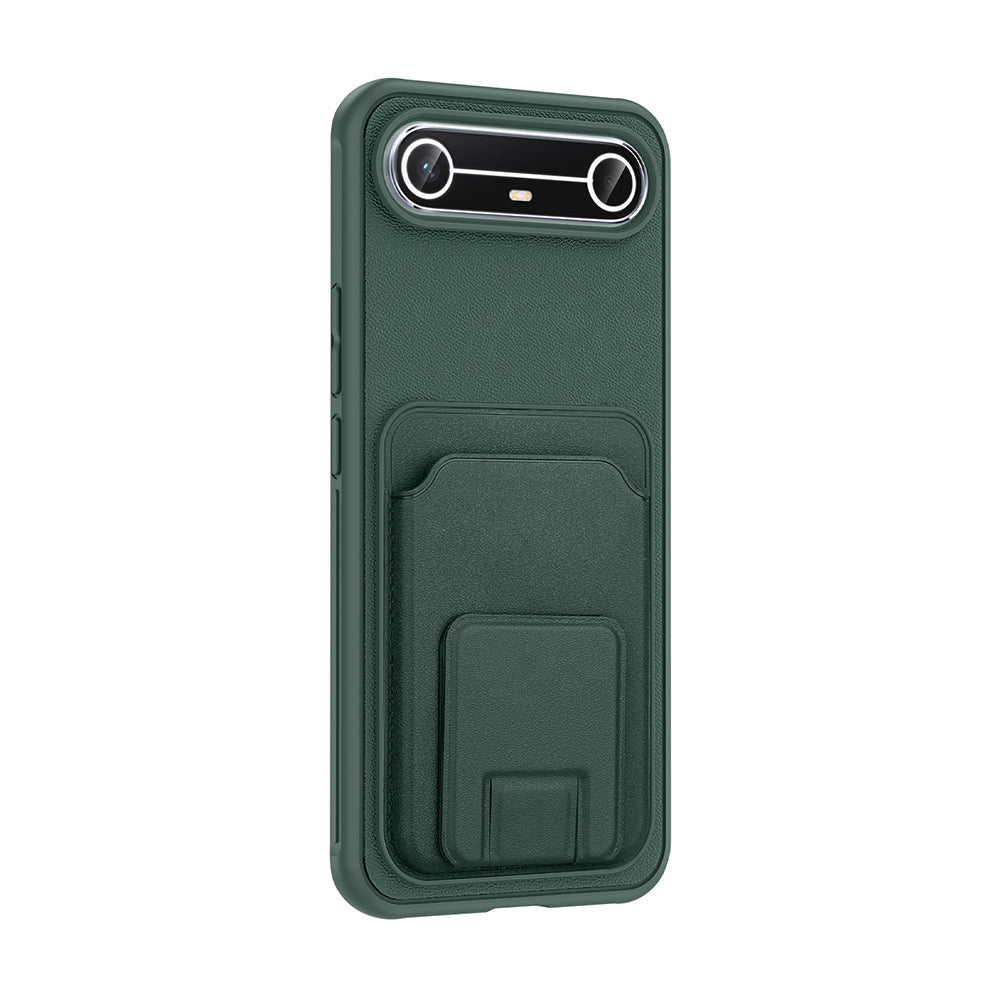 Tecno Spark Slim 5G Kılıf Kartlıklı TPU Zore Bikart Kapak
