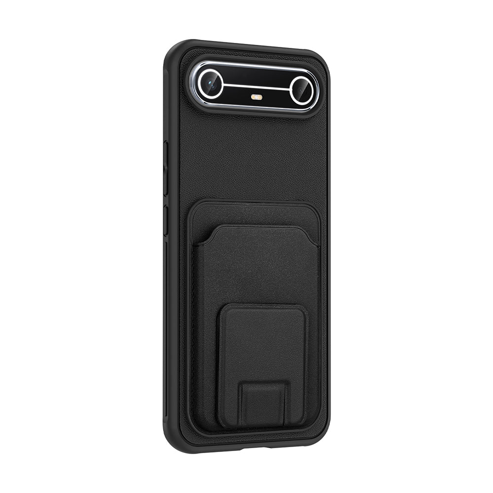 Tecno Spark Slim 5G Kılıf Kartlıklı TPU Zore Bikart Kapak