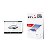 Tesla Model Y Zore Yeni Seri 2in1 Temperli Cam Araç Multimedya Ekran Koruyucu