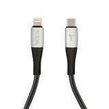 TUMI Hızlı Şarj Özellikli Naylon Örgü Tasarım Lightning To Type-C PD Kablo 1.5M MFI Lisanslı
