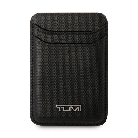 Tumi Orjinal Lisanslı 2 Hazneli Metal Logolu Deri Magnetik Kartlık