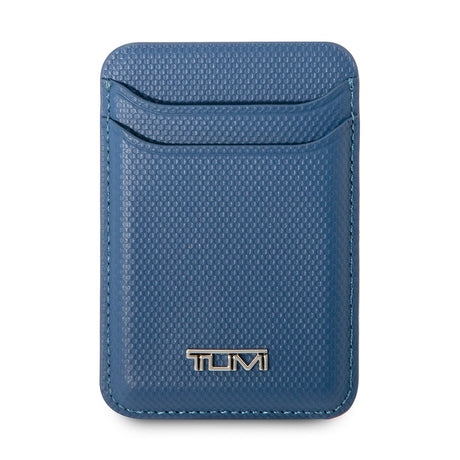 Tumi Orjinal Lisanslı 2 Hazneli Metal Logolu Deri Magnetik Kartlık