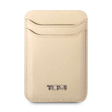 Tumi Orjinal Lisanslı 2 Hazneli Metal Logolu Deri Magnetik Kartlık
