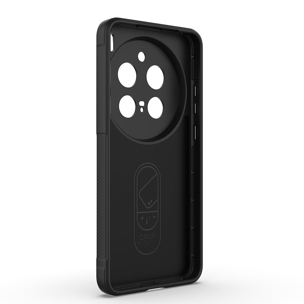 Vivo X200 Pro 5G Kılıf Esnek TPU Oyuklu Arka Yüzey Tasarımlı Zore Etnik Silikon Kapak