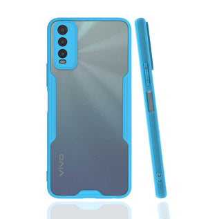Vivo Y20S Kılıf Zore Parfe Kapak