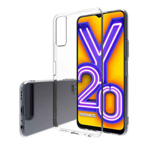 Vivo Y20S Kılıf Zore Süper Silikon Kapak
