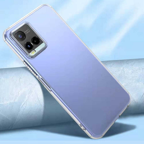 Vivo Y32 Kılıf Zore Kamera Korumalı Süper Silikon Kapak