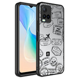 Vivo Y33S Kılıf Aynalı Desenli Kamera Korumalı Parlak Zore Mirror Kapak
