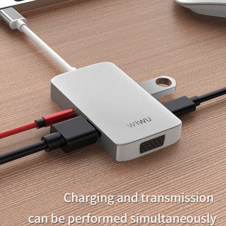 Wiwu Alpha 513HVP Type-C VGA Adaptörü
