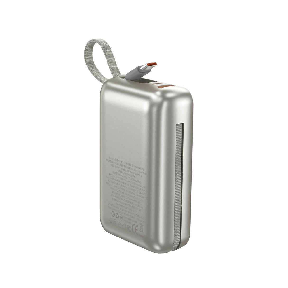 Wiwu AS-182 Galaxy Pro Max Serisi Type-C Lightning Çıkışlı Taşınabilir Powerbank PD 45W 20000mAh