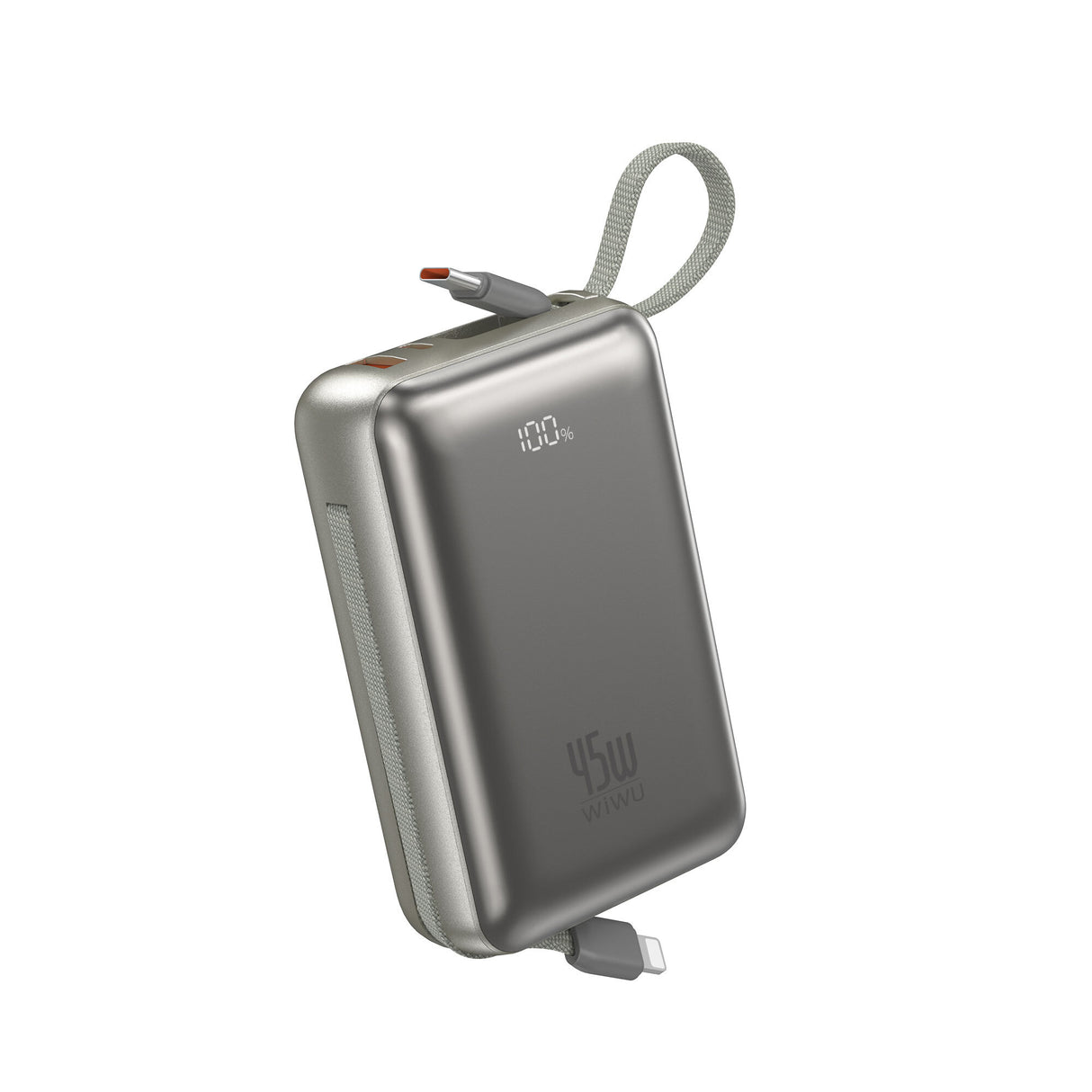 Wiwu AS-182 Galaxy Pro Max Serisi Type-C Lightning Çıkışlı Taşınabilir Powerbank PD 45W 20000mAh