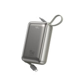 Wiwu AS-182 Galaxy Pro Max Serisi Type-C Lightning Çıkışlı Taşınabilir Powerbank PD 45W 20000mAh