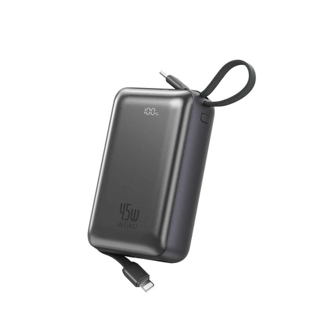Wiwu AS-182 Galaxy Pro Max Serisi Type-C Lightning Çıkışlı Taşınabilir Powerbank PD 45W 20000mAh