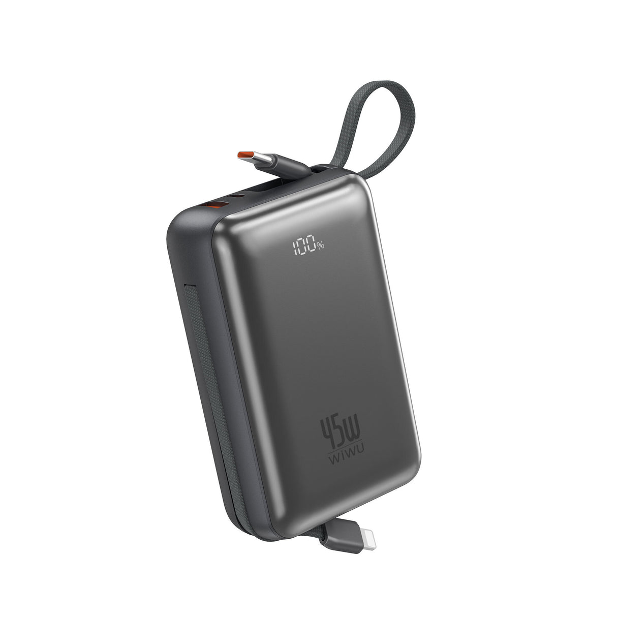 Wiwu AS-182 Galaxy Pro Max Serisi Type-C Lightning Çıkışlı Taşınabilir Powerbank PD 45W 20000mAh