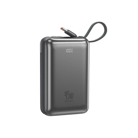 Wiwu AS-182 Galaxy Pro Max Serisi Type-C Lightning Çıkışlı Taşınabilir Powerbank PD 45W 20000mAh
