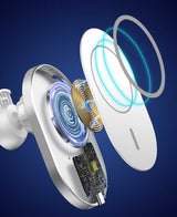 Wiwu CH-306 Magnetic Wireless Charging Car Mount Araç Telefon Tutucu