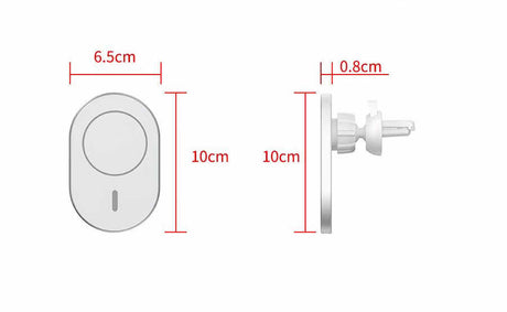 Wiwu CH-306 Magnetic Wireless Charging Car Mount Araç Telefon Tutucu